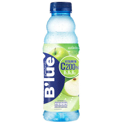 Blue Vitamin C Drink with Green Apple Flavor - 500ml