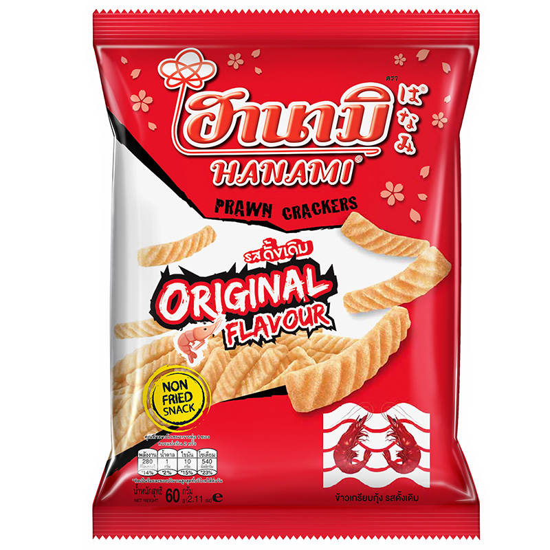 Hanami Original Prawn Crackers - 52g
