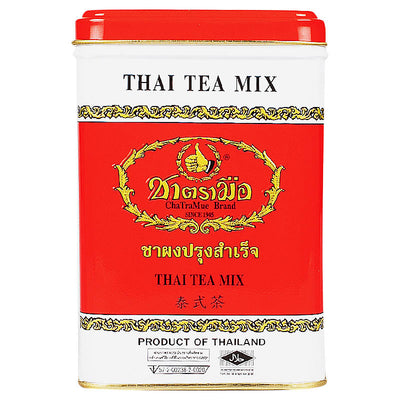 Cha Tra Mue Thai Black Tea Red Label Pack of 50 Sachets (4g each)
