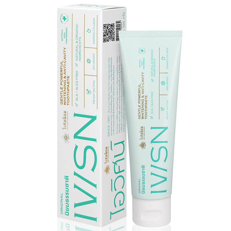 IVISN Natural Original Toothpaste, 100g