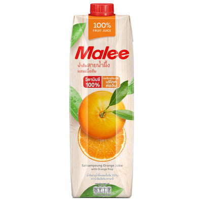Malee 100% Pure Honey Orange Juice with Pulp - 1000ml