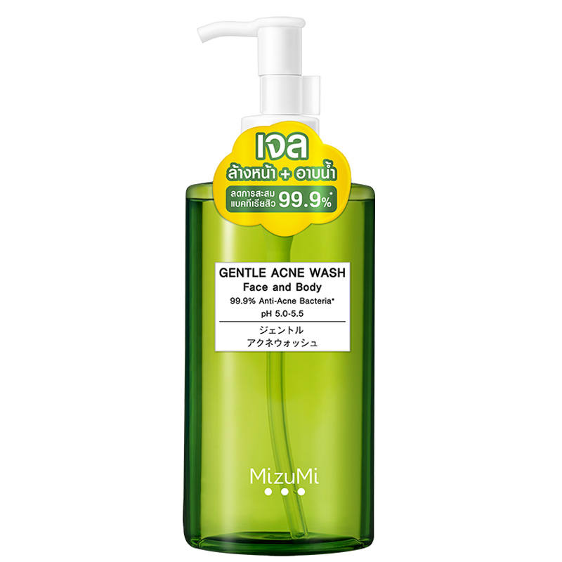 Mizumi Gentle Acne Wash for Face and Body, 200ml