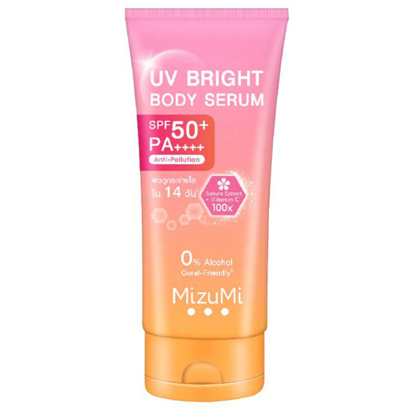 Mizumi UV Bright Body Serum SPF50 PA 180ml
