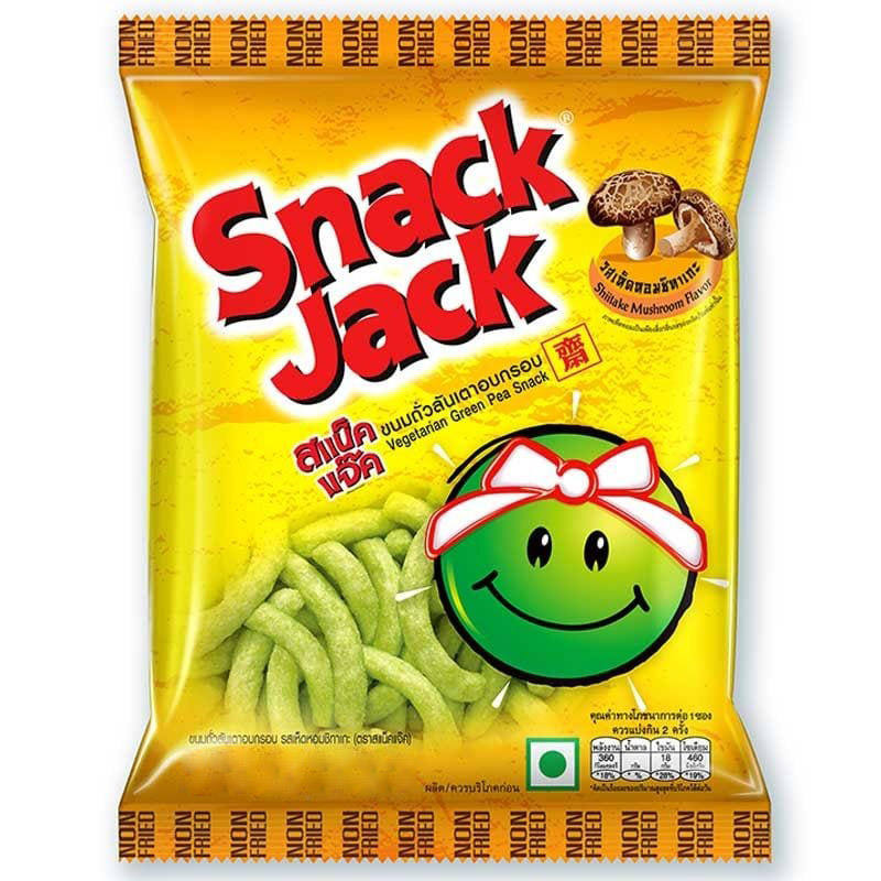Snack Jack Green Nut Shitake Mushroom 62g