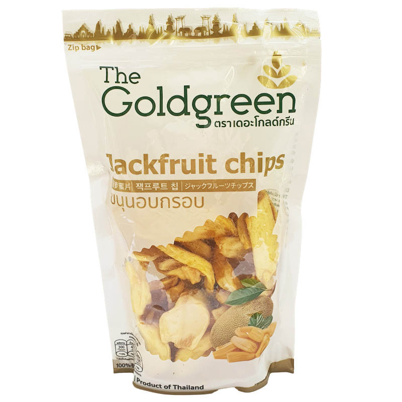 The Gold Green Jackfruit Chips - 100g