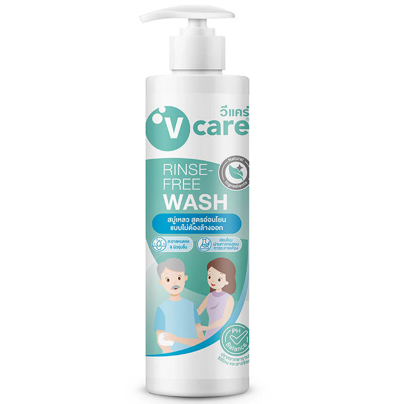 VCare Rinse-Free Body Wash 400ml