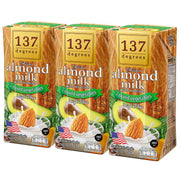 137 Degrees Almond Milk with Avocado and Mixed Vegetables - 3 Pack of 180ml