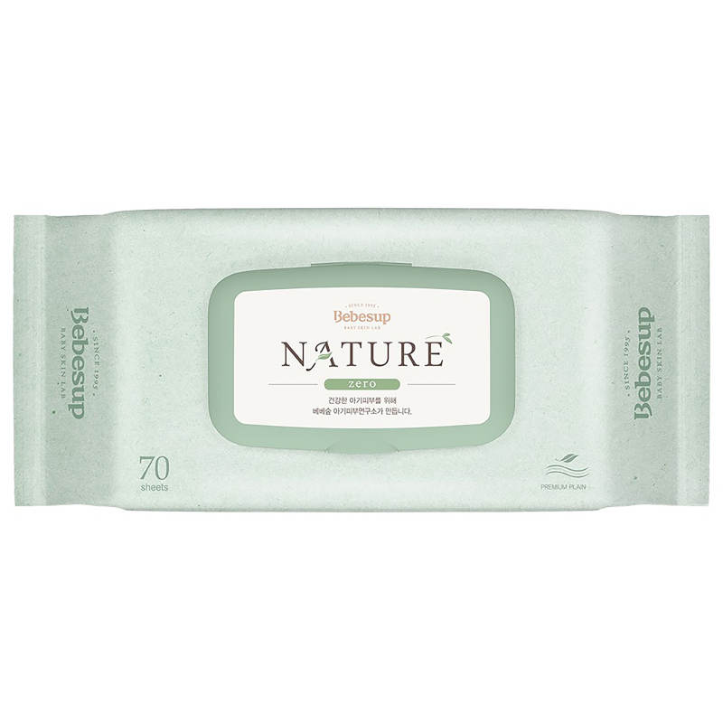 Bebesup Baby Wipe Nature Zero – 70 Sheets