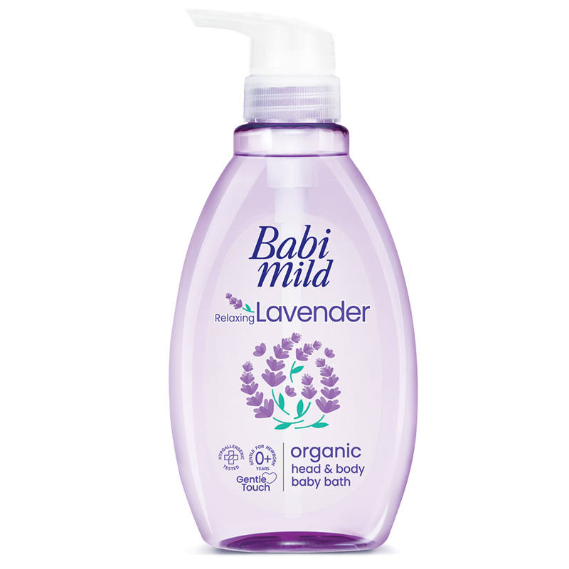 Babi Mild Relaxing Lavender Baby Bath - 380ml