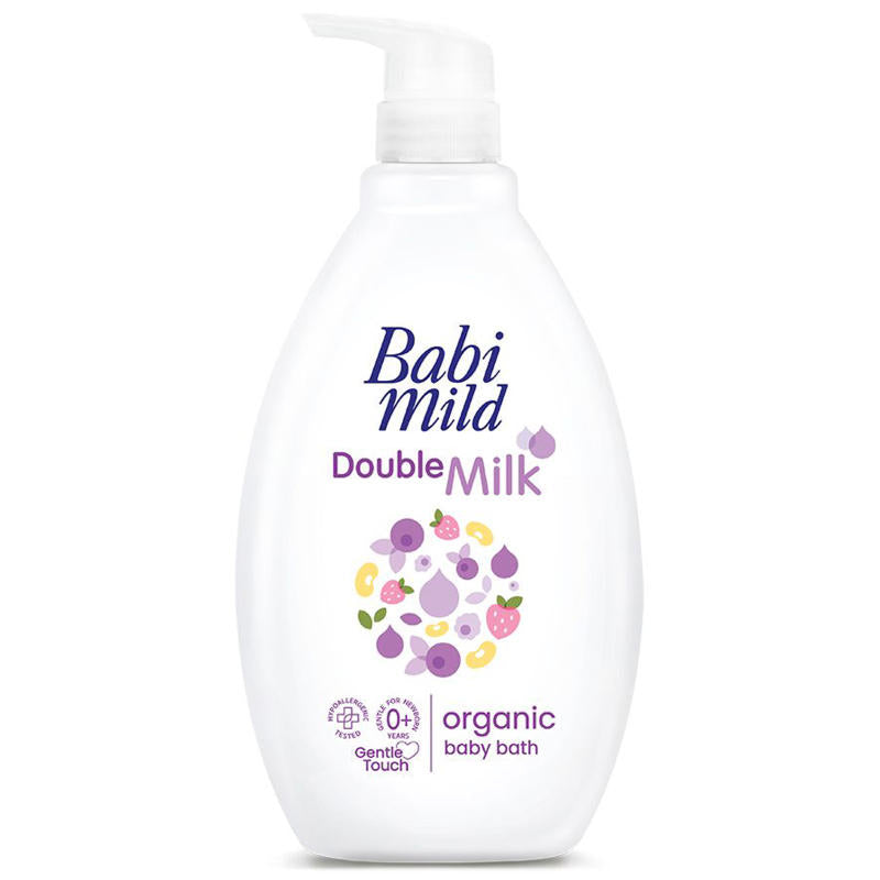 Babi Mild Double Milk Protein Plus Bath 800ml
