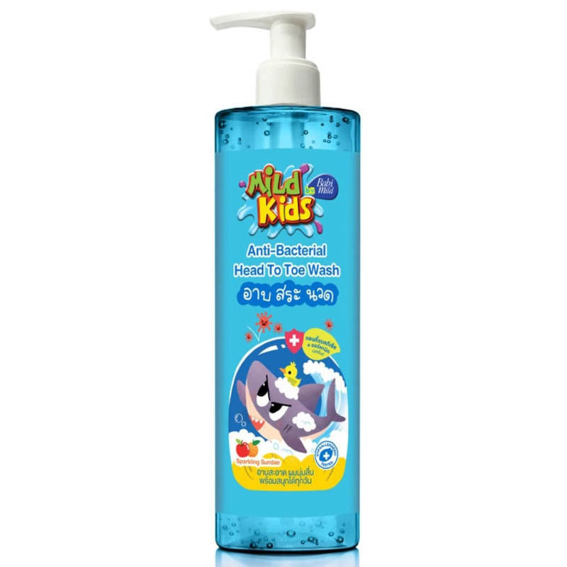 Babi Mild Mild Kids Sparkling Sundae Head to Toe Wash - 390ml