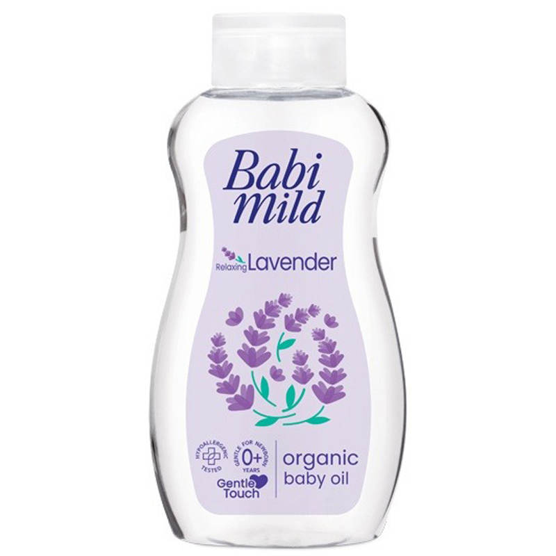 Babi Mild Relaxing Lavender Organic Baby Oil 100ml