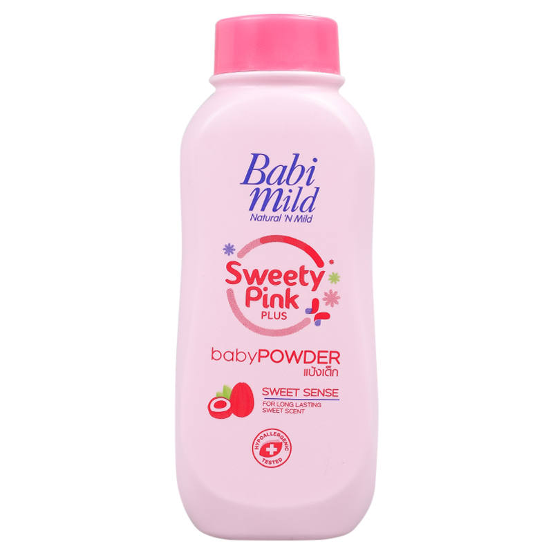Babi Mild Sweety Pink Plus Baby Powder 160g