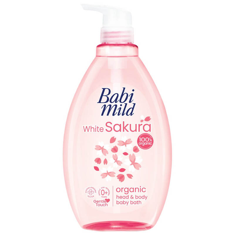 Babi Mild Double Milk Protein Plus Bath 800ml