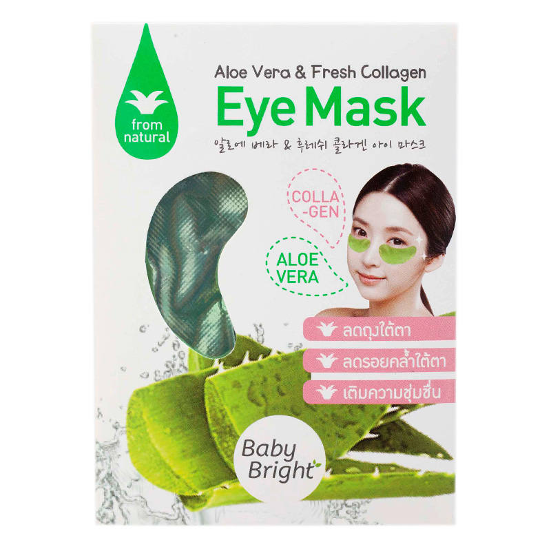Baby Bright Aloe Vera and Fresh Collagen Eye Mask 25g