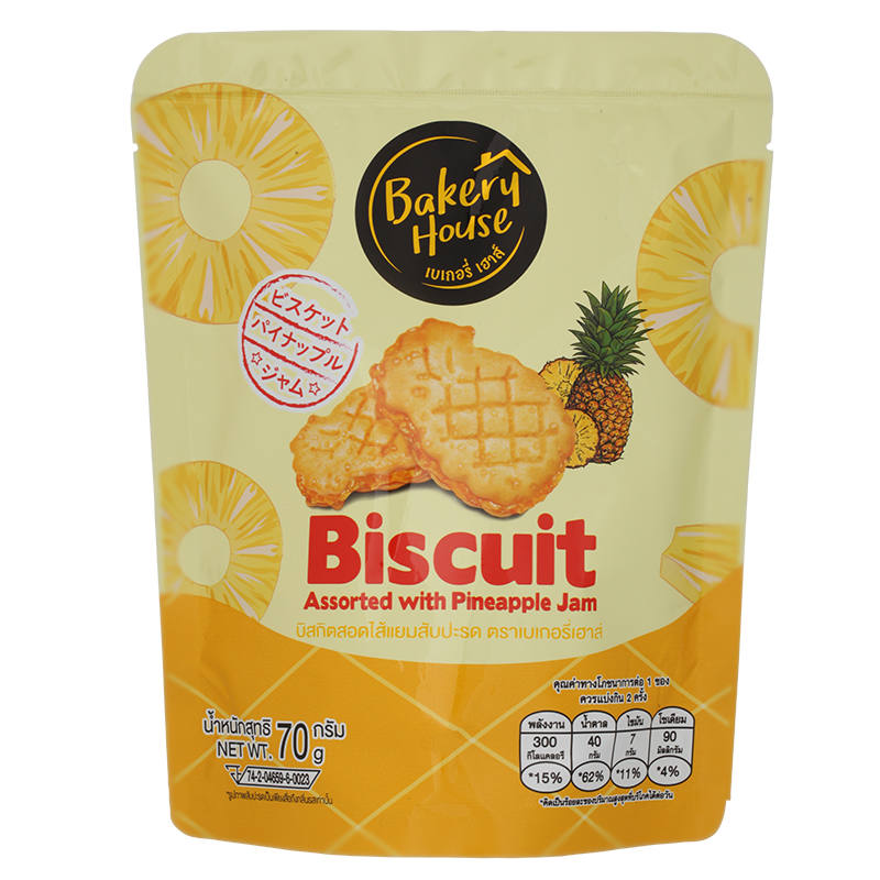 Bakery House Assorted Biscuit with Pineapple Jam - 60g