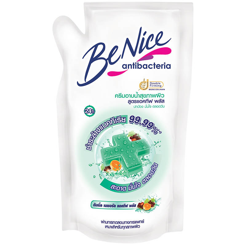 BeNice Active Plus Shower Cream Refill 400ml