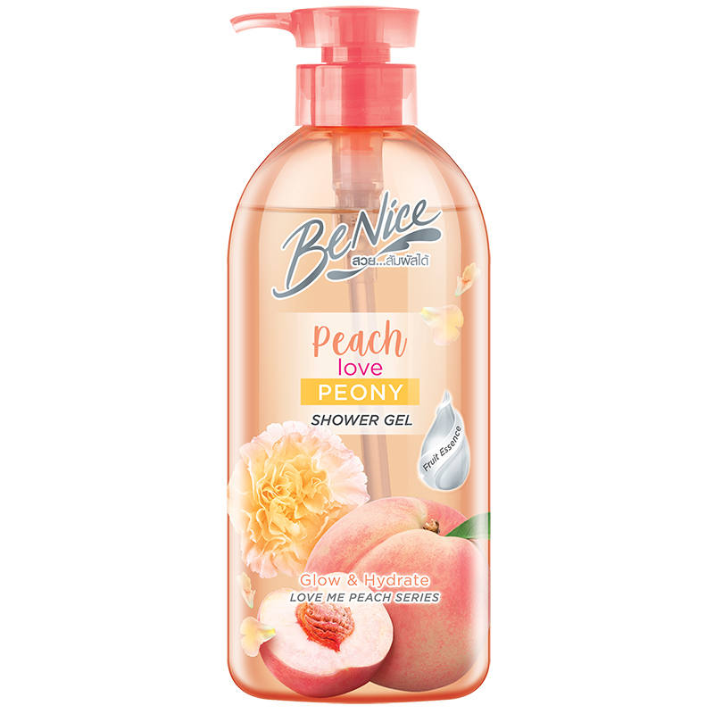 Benice Shower Gel Peach Love Peony - 450ml