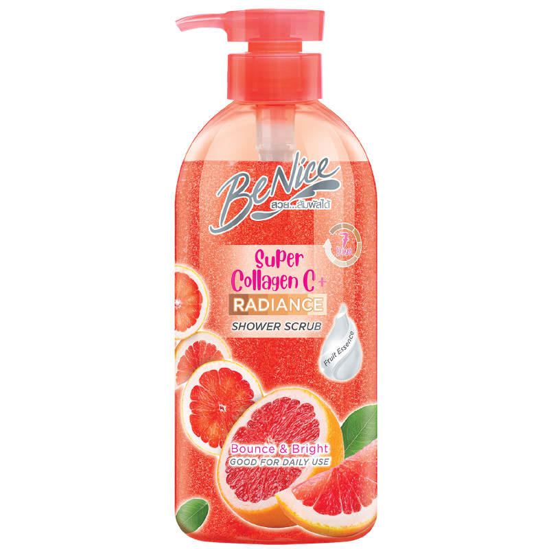 Benice Super Collagen C Plus Shower Scrub - 450ml