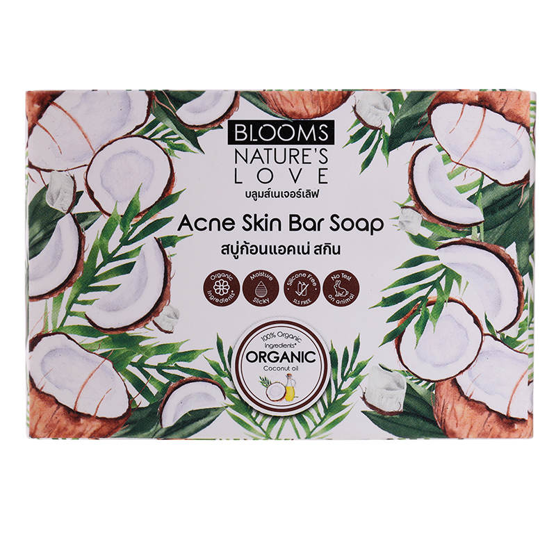 Blooms Nature's Love Acne Skin Bar Soap 150g