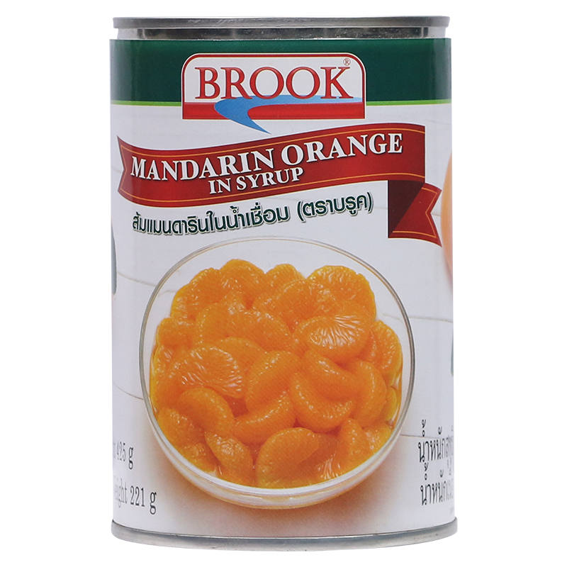 Brook Mandarin Orange in Heavy Syrup - 425g