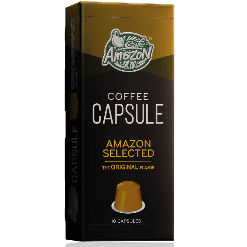 Cafe Amazon Coffee Capsule - Selected Pack of 10 Capsules (58g)