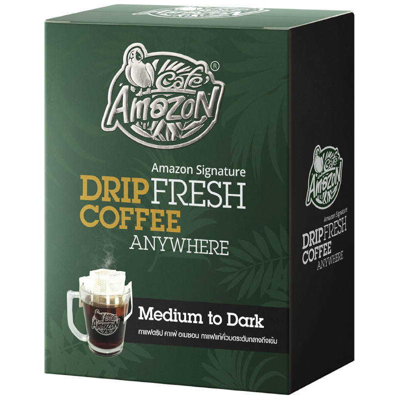 Cafe Amazon Drip Coffee Signature - 9g Pack of 5 Sachets