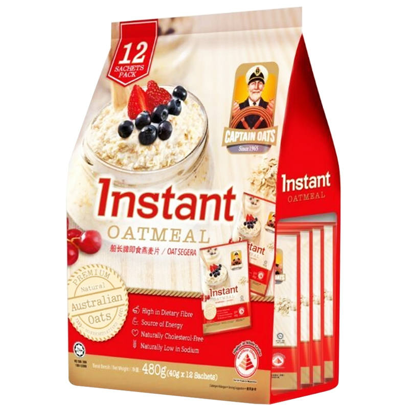 Captain Oats Instant Oatmeal 480g
