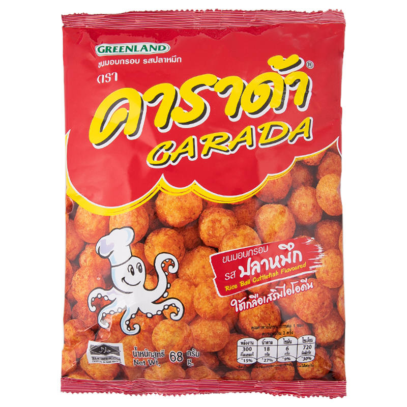 Carada Snack Squid, 52g