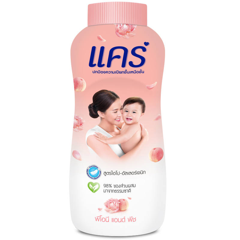 Care Peony and Peach Baby Powder 160g