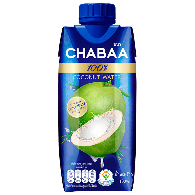 Chabaa 100% Coconut Water - 310ml