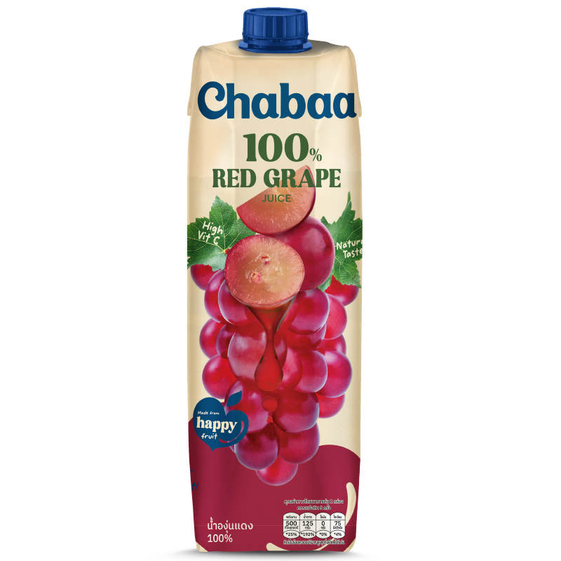 Chabaa 100% Red Grape Juice - 1000ml