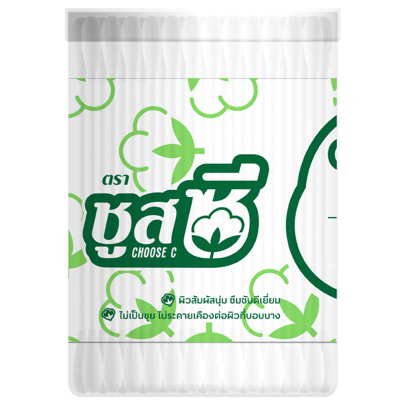 Choose C Cotton Buds - 100 Pieces