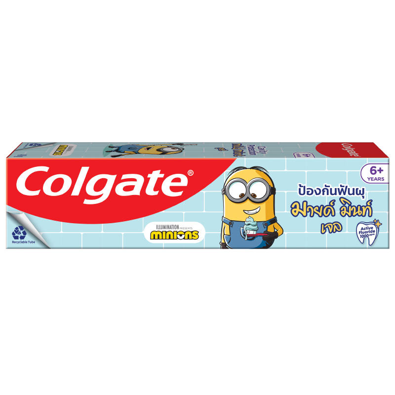 Colgate Minions Kids Toothpaste for Ages 2-6 - 40g – BOONCHOO.com