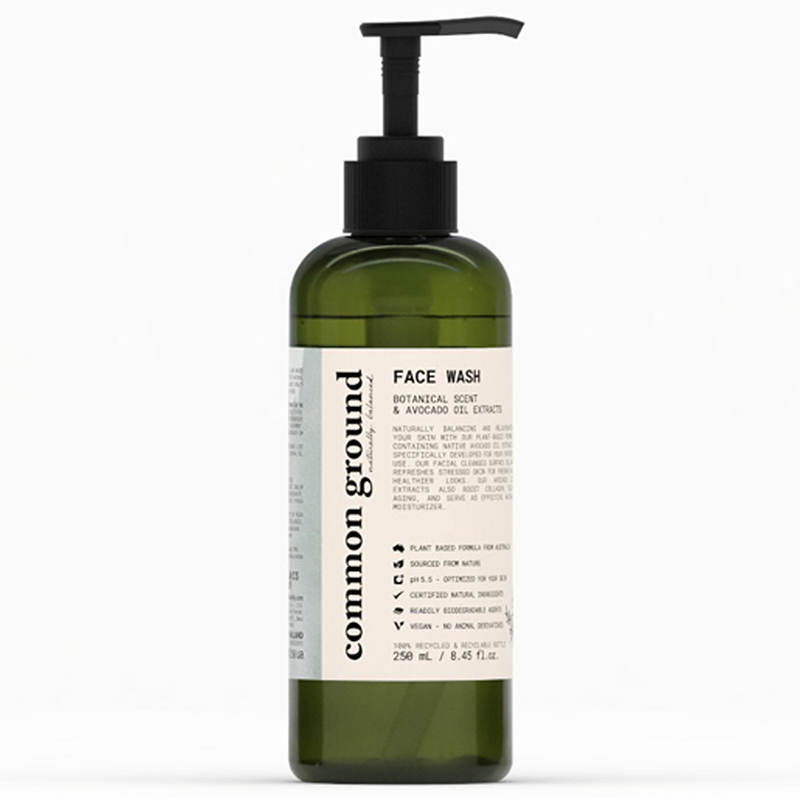 Common Ground Naturally Balanced Face Wash 250ml