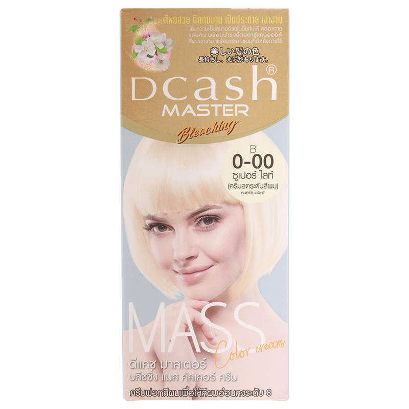D Cash Master Bleaching Mass Super Light Color Cream No. B000