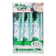 Dentiste Plus White Toothpaste Tube 160g - Pack of 3