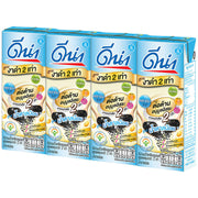 DNA UHT Soy Milk with Black Sesame - Low Sugar - 180ml Pack of 4