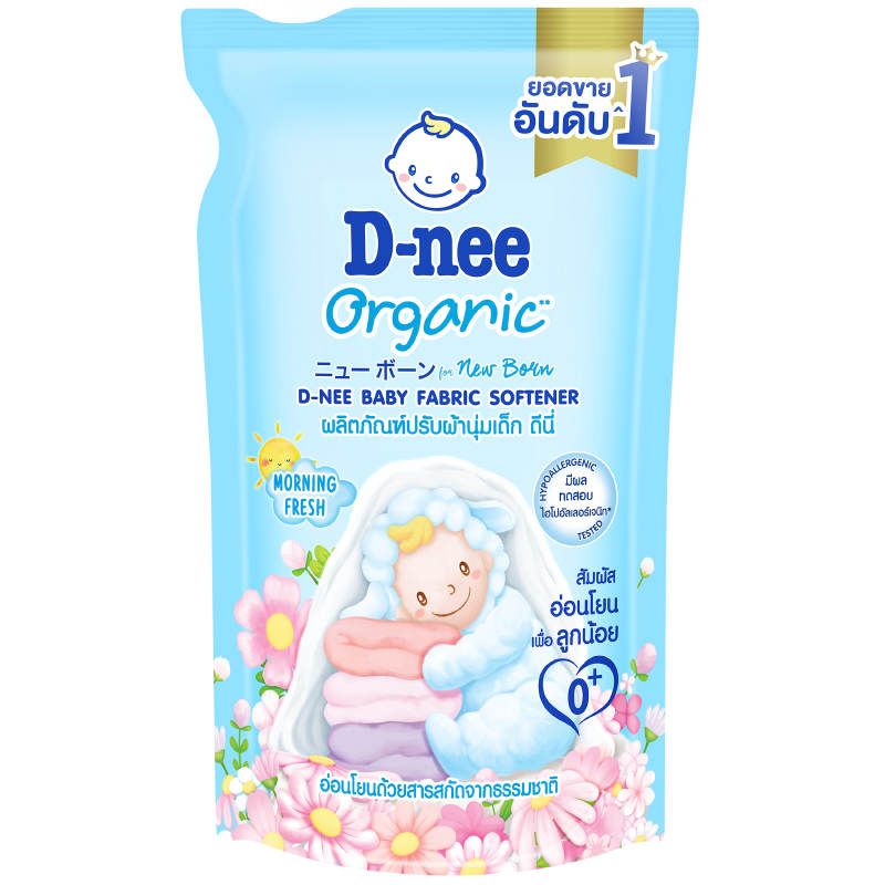 D-nee Baby Fabric Softener in Morning Fresh Scent - 530ml