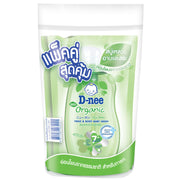 D-nee Organic Newborn Head and Body Baby Wash - 350ml Pack of 2 Refill