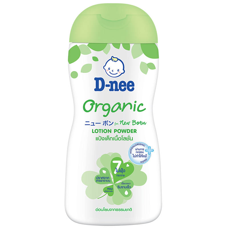 D-Nee Organic for Newborn Lotion Powder 180ml