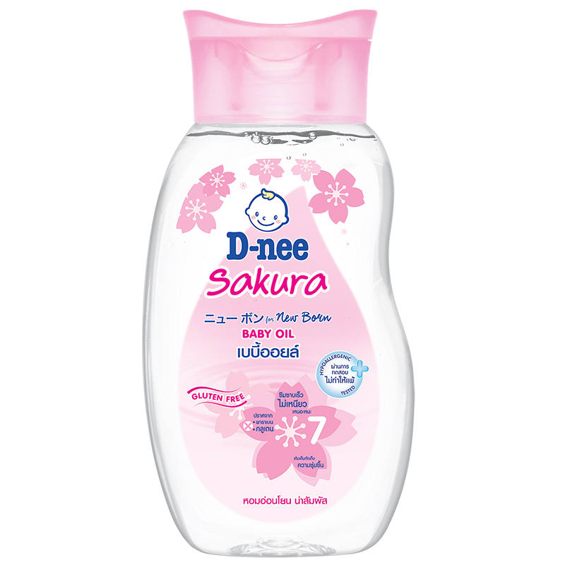D-nee Pure Baby Oil Sakura Soft 200ml