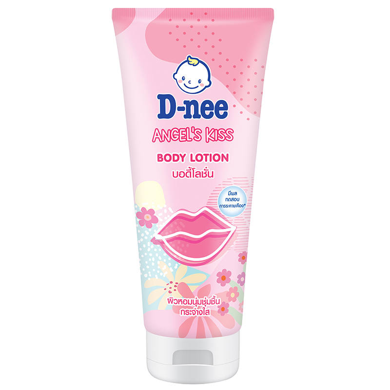 D-nee Angel's Kiss Body Lotion 180ml - Hydrating Moisturizer with Natural Extracts
