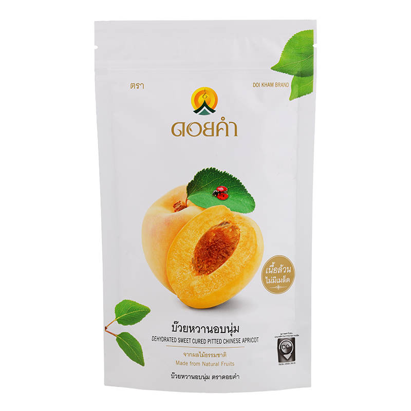 Doikham Dehydrated Sweet Cured Pitted Chinese Apricot 140g