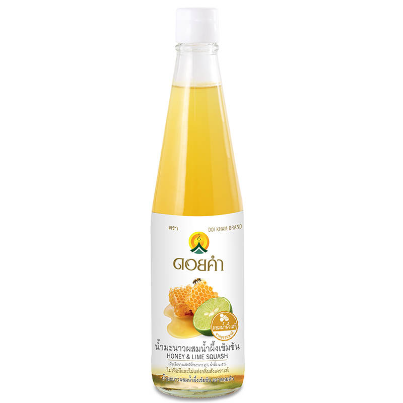 Doikham Honey Lemon Squash, 500ml