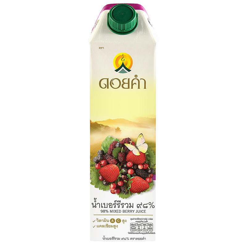 Doikham Mixed Berry Juice 98% - 1000ml