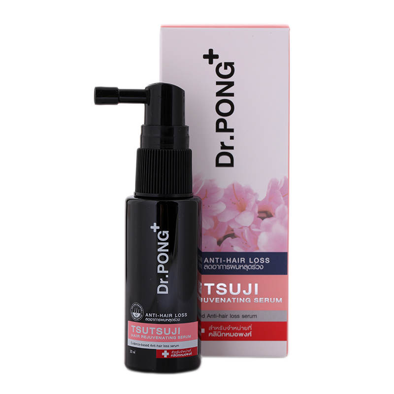 Dr. Pong Tsutsuji Hair Rejuvenating Serum - Anti-Hair Loss Formula 30ml