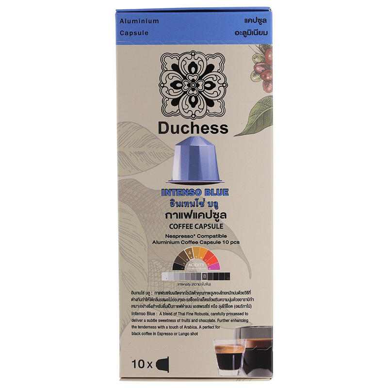 Duchess Coffee Capsule Intenso Blue Pack - 10 Capsules - 55g
