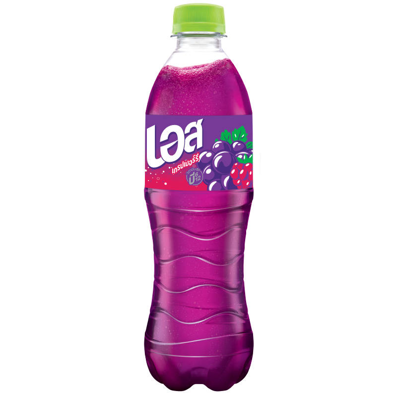 EST Grape Mixed Raspberry Flavored Drink Plus Vitamin B - 515ml