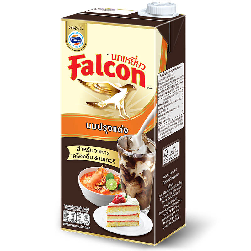 Falcon Unsweetened Evaporated Milk 1000ml